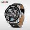 2016 WEIDE WH2305-2C Top Selling Men Fashion Watch, Genuine Leather Watch