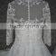 (MY0093) MARRY YOU China Factory Custom Made Crystal Beaded Tea Length Wedding Dress Patterns