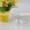 china manufacturer hand blown heat resistant double wall clear high borosilicate glass coffee tea cup with handle and saucer set