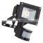 IP65 PIR Motion Sensor Led flood light 10W Using for garden