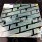 silkscreen glass, over print pattern, tempered Glass