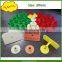 30mm yellow round ear tag for rabbit sheep