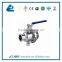 Sanitary Clamp-on No stranded ball valve