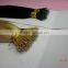 Black and Blond russian hair double drawn Nano Ring Hair Double Drawn russian hair