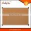 zhejiang Wholesale aluminum framed cork bulletin board with plastic/zinc back/Double Sided 90*120