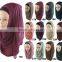Wholesale Charm Hot Sale Popular Women Fashion Muslim Georgette Scarf Pashmina Hijab Scarves