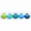 Mixed Color Silicone Donut Teether For Baby Silicone Pendant Teether