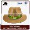 Customized girls panama straw hat