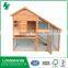 Easy clean wooden rabbit house