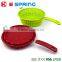 Silicone Food Steamer Silicone Colander Stainless Steel