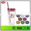 16oz bpa free double wall plastic tumbler with straw with custom logo