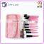 Hot sale makeup brush set 15 piece with different colors