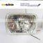 5 Inch Square BMC CRYSTAL GLASS Halogen Semi Sealed Beam
