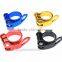 lightweight Aluminum Alloy 31.8mm type Bicycle Clip for road bike seat post red color