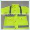 Factory price reflective raincoat high quanlity oxford waterproof raincoat for police