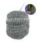 JML 2015 Hot Selling Stainless steel scourer metal cleaning galvanized ball Steel wire scourer with bag packing
