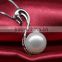 more popular fashion freshwater swan shape pearl pendant necklace