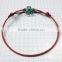 Among the most popular gifts cheap cotton wax rope bracelets from china