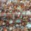 Natural all sorts of colors agate crystal gravel tumbled stone