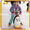 KANO6164 Life Size Cartoon Fiberglass Sculpture Penguin Skating