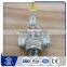 zhongyi valve stainless steel stainless steel thread 3 way ball valve iso mounting pad