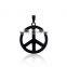 Chinese wholesale hoop pendant necklace 316L stainless steel for men women