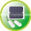 Portable solar lantern with 2 bulb for Japan,Korea,USA,EU ect.