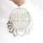 50mm big chakra lotus design flower of life pendant