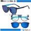 Cateye frame colored mirror lenses optics frame glasses for sunshades