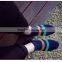 wholesale colored socks cotton mens socks custom design your own socks