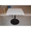 red color artificial stone table solid surface dining table coffee table