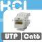 Network Solution Cat 6 RJ45 UTP Modular Keystone Jack Female Connector