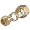 menred brass and stainless steel actuator manifold for under floor heating system