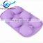 6-Cavity Silicone Apple Cake Mold