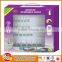 PS square plastic sticker no screws no mark wall removable hooks