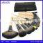 New Cosmetic Brush Set,Made of Black Aluminium Ferrule and Wooden Handle