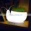 Plant Lamp Desk Lamp Lovely Creative USB Rechargeable Led Snail Lamp