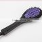 LCD digital high quality AU EU UK USA PLUG Anti-Scald Electric Hair straightener brush straightening brush