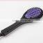 Black Brush Hair Straightener Digital Anti Scald Anti Static Ceramic Heating Detangling Hair Brush