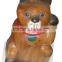 Cat wood figurine