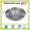 Healthy cookware concave&raised party wok deep frying pan stir fry pan saute pan