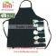 Red Full Length Bib Work Apron for Woman