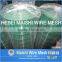 Green color pvc coated welded mesh