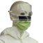 non woven face mask with eye shield for ebola