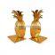 Pineapple Metal Bookends For Decorating Your Home