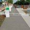 UV resistance WPC outdoor decking footpath platform
