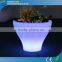 Party Decor Solar Panel RGB Lights LED Christmas Flower Pots