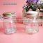 Mini hexagonal glass jar with clip top