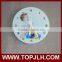 Topjlh good performance custom photo print sublimation wall clock