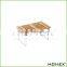 Bamboo 2 layer display shelf for kitchen Homex-BSCI Factory